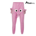 Elefantto™ Calça Moletom Unissex Elefante Inverno